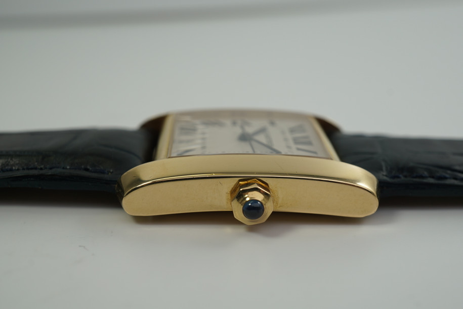 CARTIER TANK FRANCAISE LARGE REF.1840 W5000156 IN 18KT YELLOW GOLD