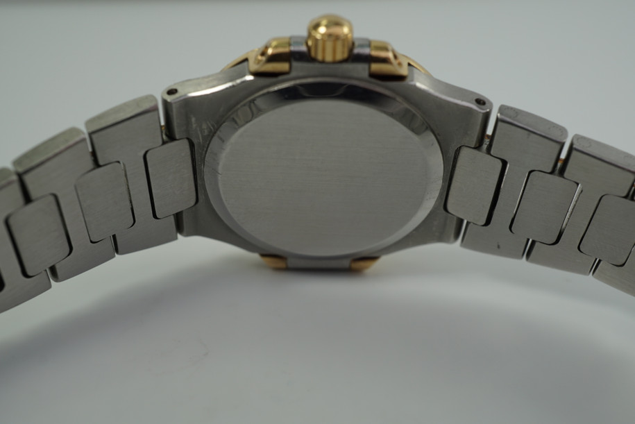 PATEK PHILIPPE NAUTILUS REF.4700/1 STAINLESS & 18K YELLOW GOLD LADIES C. 1990's