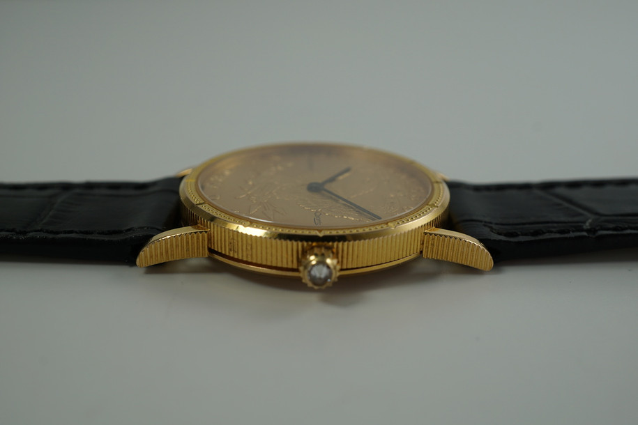 Corum $10 U.S. Liberty Yellow Gold 1903 Coin Watch c. 1980’s