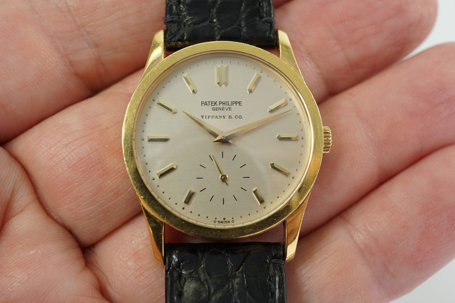 Patek Philippe Calatrava Ref. 3796 Retailed by Tiffany & Co c. 1980’s