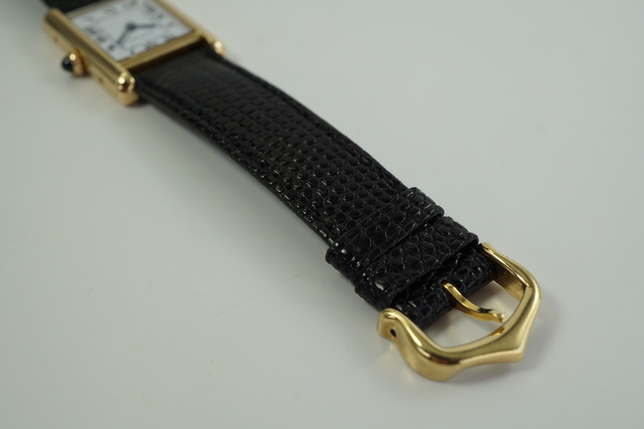 Cartier Tank 18k Women’s Classic Mechanical Winding c. 1980’s