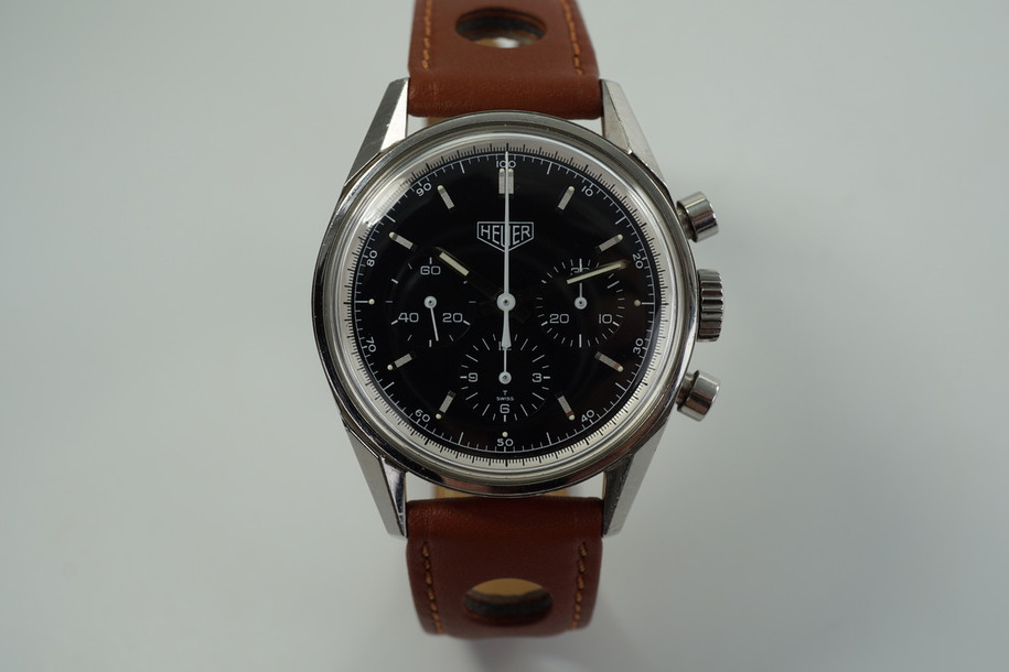 Heuer Carrera Steel Chronograph 1964 Ref. CS3111 Reedition c. 1990’s