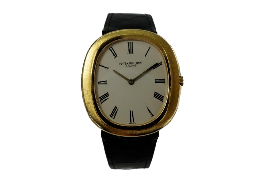  Patek Philippe 18k Yellow Gold 3589 Automatic Ellipse 