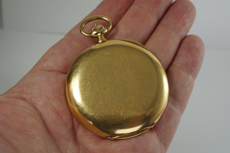 Vacheron Constantin Hunting Pocket Watch Hausmann & Co Roma-Napoli c. 1915-1920