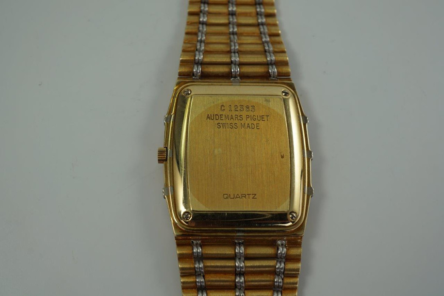 Audemars Piguet Bamboo Pavé 18k White and Yellow Gold c. 1980’s