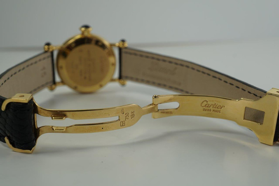 Cartier Diabolo 18k Yellow Gold 1440 Ladies Deployment c. 2000’s