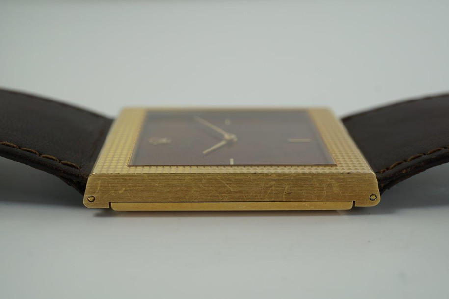 Rolex Cellini Ref. 4127 Exotic Wood 18k Yellow Gold c. 1975