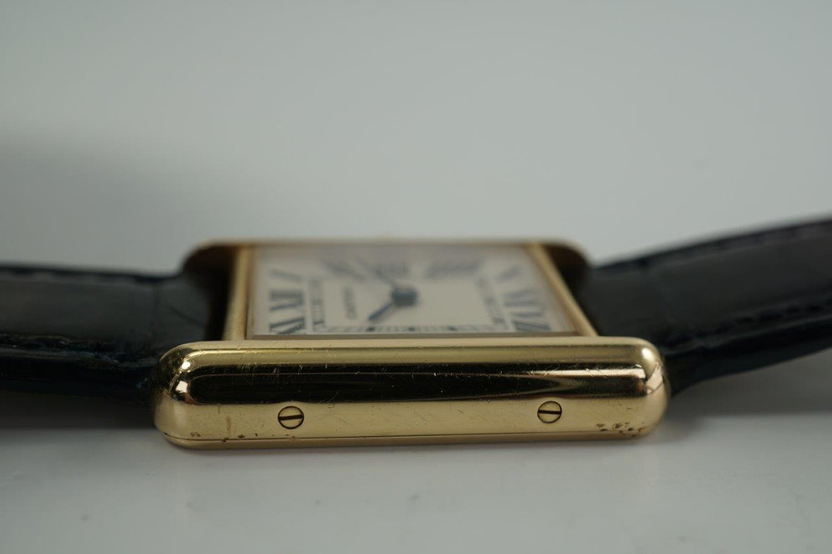 Cartier Tank Louis 2442 W1529856 18k Yellow Gold c. 2015