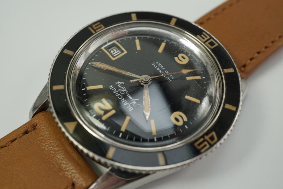 Blancpain Aqua Lung Dive 1000 ft Stainless c. 1960’s