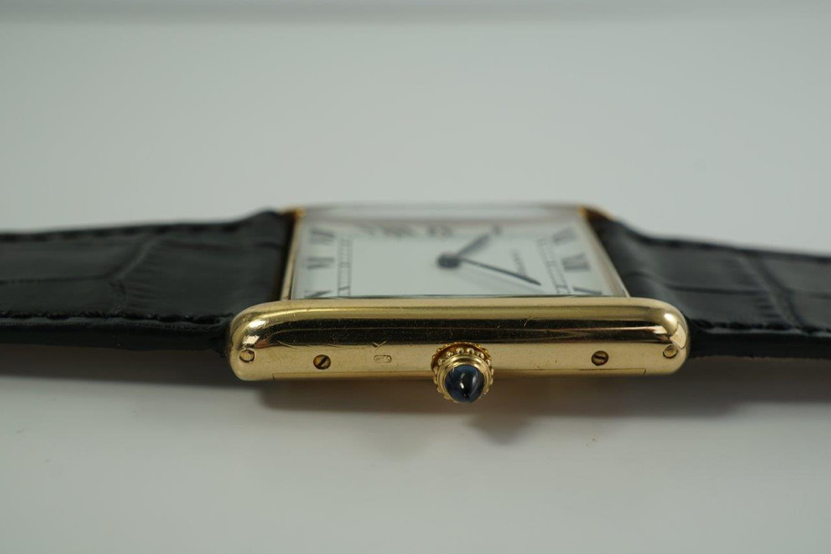 Cartier Tank Jumbo Automatique 18k Yellow Gold c. 1970’s  