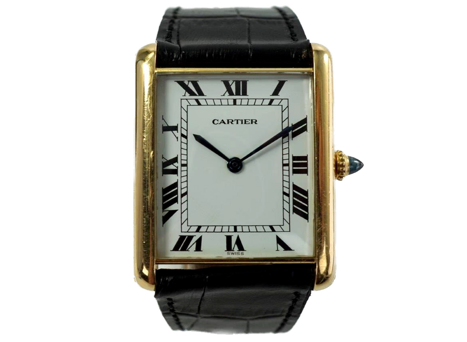 Cartier Tank Jumbo Automatique 18k Yellow Gold c. 1970’s  