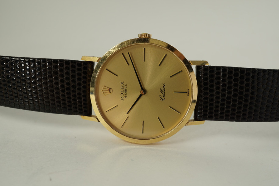 Rolex 4112 Cellini 18k Yellow Gold 1980s