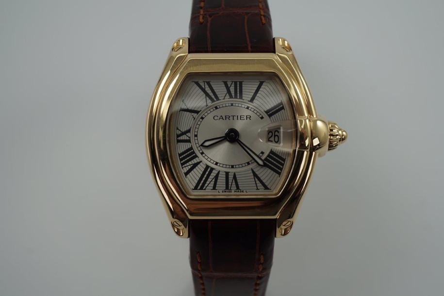 Cartier Roadster 18k Yellow Gold 2676 Bracelet and Strap c. 2000s