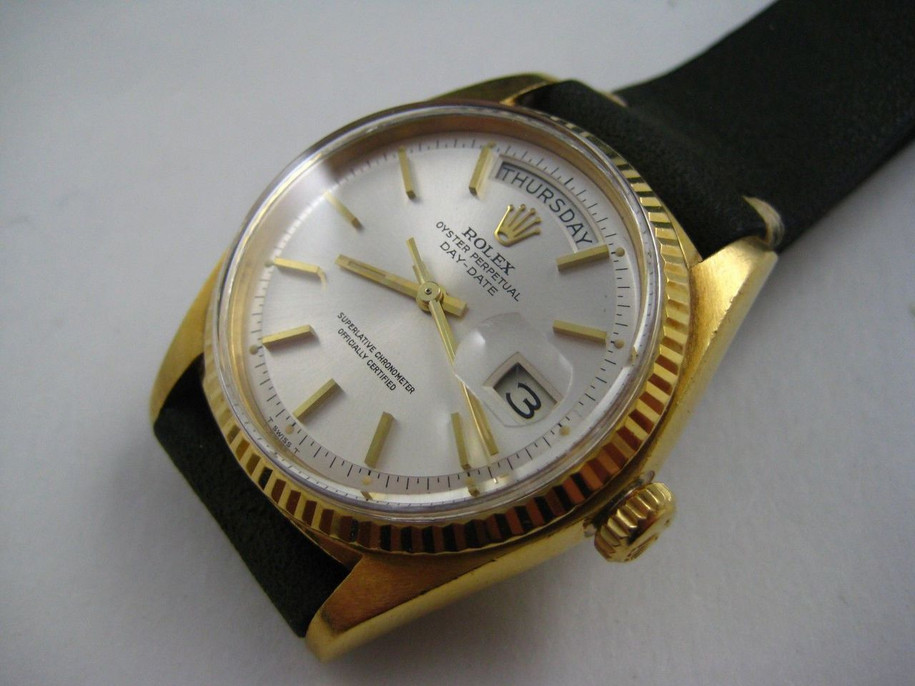 Rolex 1803 Day-Date President C. 1973 18k yellow gold automatic for sale pre-owned for sale Houston fabsuisse