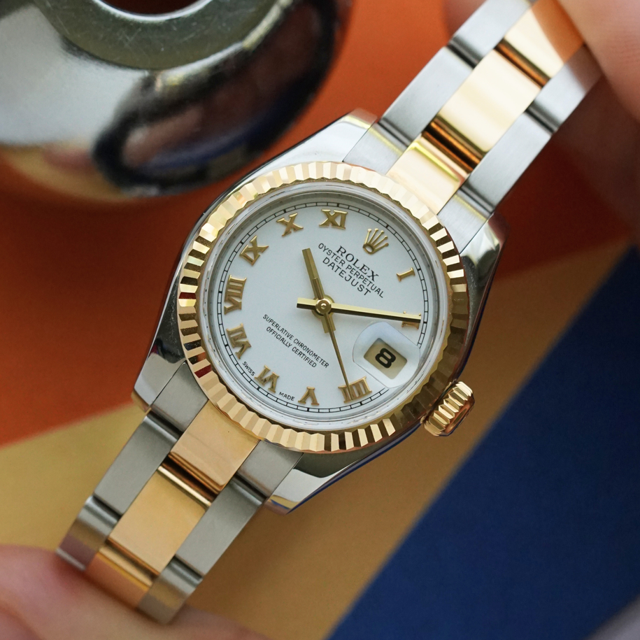 Fabsuisse watch
Fabsuisse vintage
Rolex steel 18k gold datejust
Rolex datejust women steel gold
Rolex datejust steel gold
Rolex Datejust 179173 Steel & 18k Gold Women’s Small 26 mm Automatic 2005
Rolex ladies watch
Rolex women watch
Rolex small watch
Rolex datejust small mini
Rolex datejust women gold steel