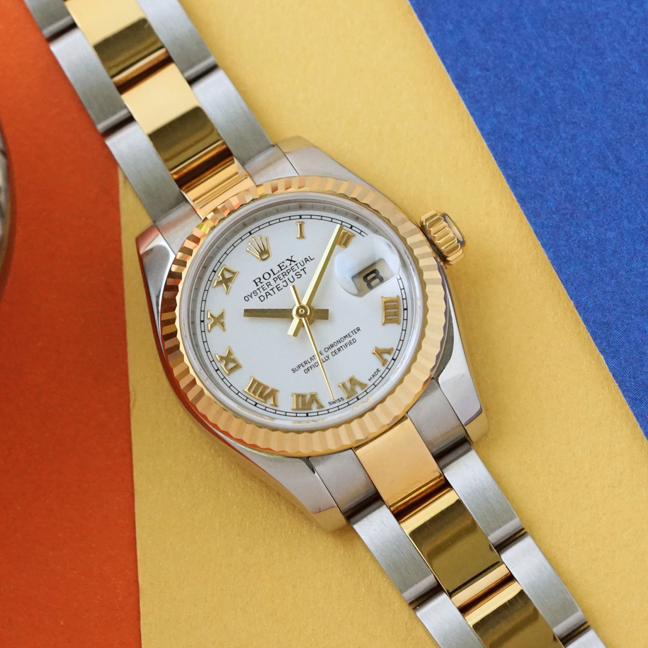 Fabsuisse watch
Fabsuisse vintage
Rolex steel 18k gold datejust
Rolex datejust women steel gold
Rolex datejust steel gold
Rolex Datejust 179173 Steel & 18k Gold Women’s Small 26 mm Automatic 2005
Rolex ladies watch
Rolex women watch
Rolex small watch
Rolex datejust small mini
Rolex datejust women gold steel