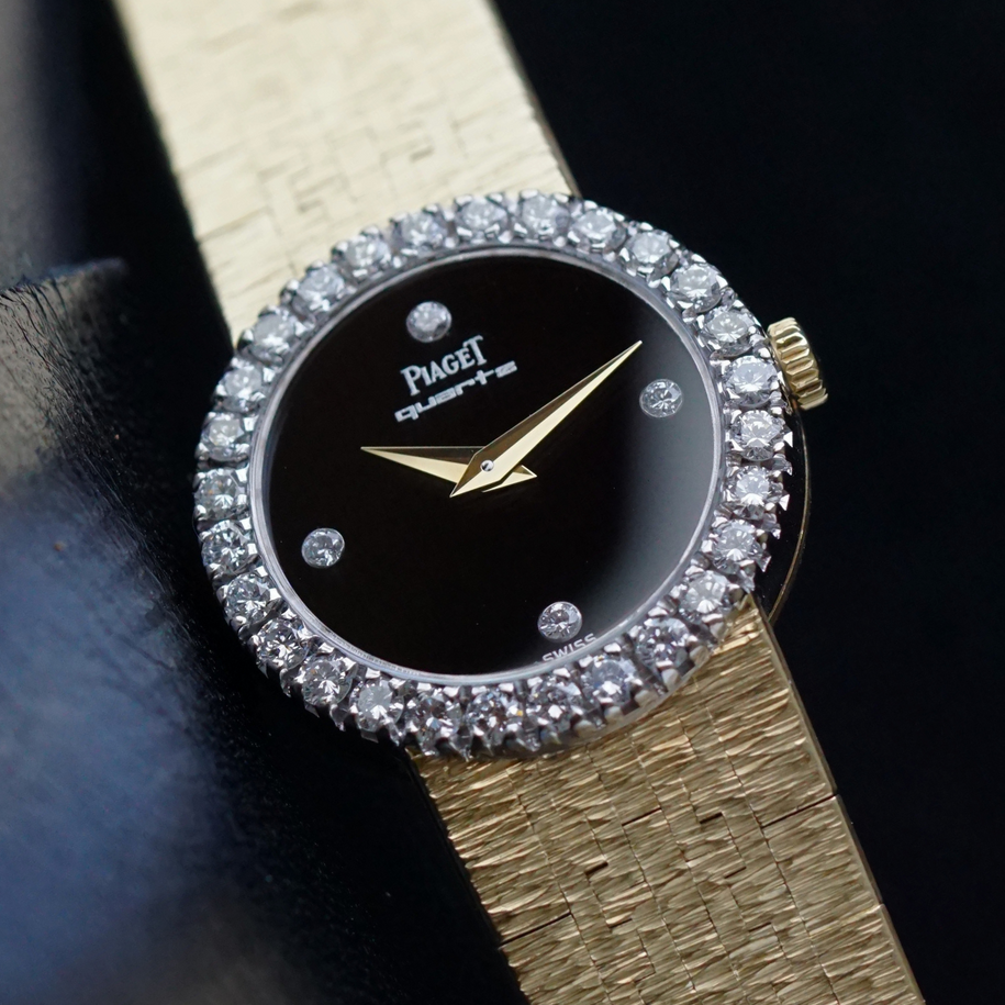 Fabsuisse watch
Vintage watch
Piaget polo
Piaget vintage polo
Piaget black onyx dial watch
Piaget 18k gold onyx
Piaget onyx diamond gold
Piaget diamond onyx 
Piaget polo women
Piaget polo women gold vintage
Piaget 18k gold women 
Piaget vintage women watch
Piaget polo 1980