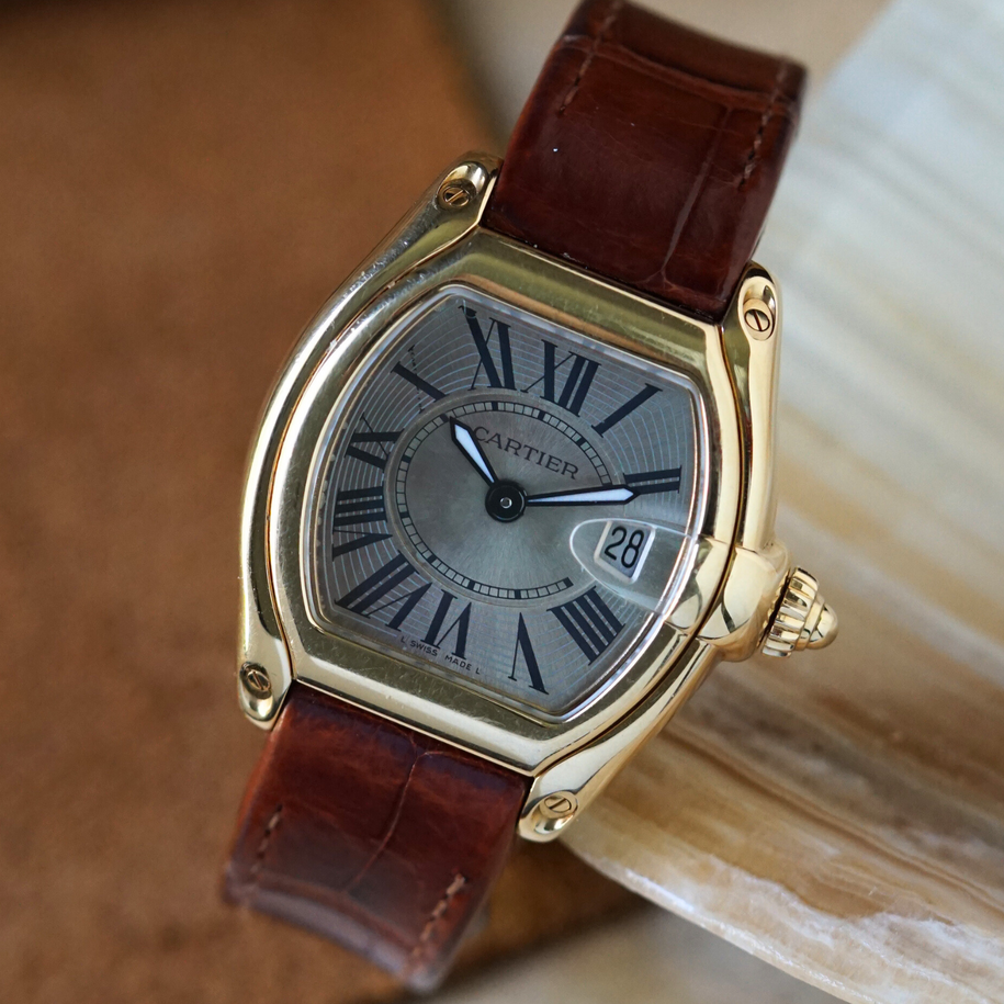 Fabsuisse
Fabsuisse watch
Fabsuisse vintage
Cartier modern watch
Cartier women watch
Cartier 18k 
Cartier ladies gold watch
Cartier gold watch
Cartier 18k watch
Cartier roadster woman
Cartier roadster gold 18k
Cartier roadster