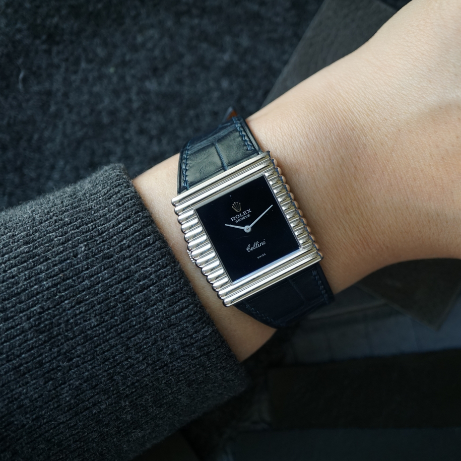 Fabsuisse Vintage 
Fabsuisse watch
Rolex Cellini king Midas
Rolex king Midas
Rolex asymmetrical watch
Rolex blue
Vintage rolex
Vintage king Midas
Vintage cellini
Rolex 4015 
Rolex vintage 4015
Rolex white gold
Vintage Rolex white gold
Rolex 4015 white gold