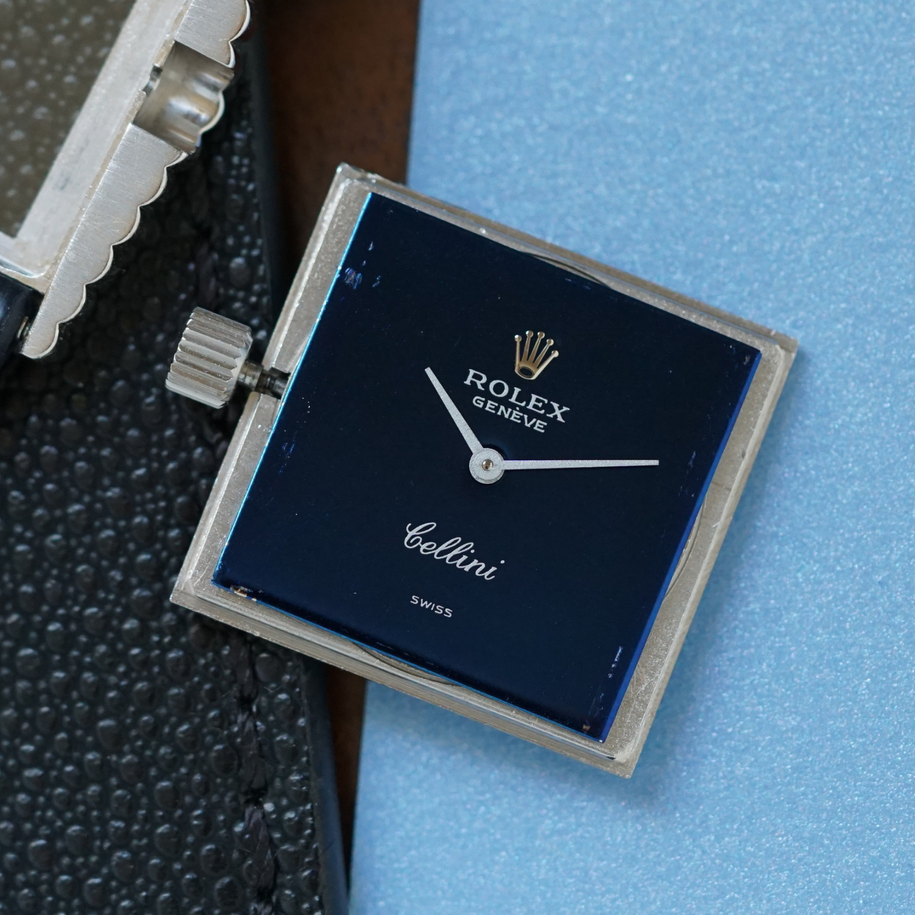 Fabsuisse Vintage 
Fabsuisse watch
Rolex Cellini king Midas
Rolex king Midas
Rolex asymmetrical watch
Rolex blue
Vintage rolex
Vintage king Midas
Vintage cellini
Rolex 4015 
Rolex vintage 4015
Rolex white gold
Vintage Rolex white gold
Rolex 4015 white gold