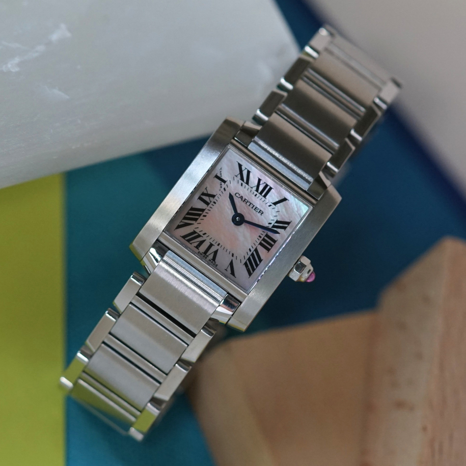 Fabsuisse watch
Fabsuisse vintage
Cartier pink mother of pearl
Cartier pink mother of pearl watch
Cartier tank Française 
Cartier tank Française mother of pearl
Cartier tank francaise steel watch
Cartier steel women’s watch
Cartier steel watch
Cartier tank Française
Cartier 2465
Cartier tf date
Cartier steel watch
Cartier steel date watch
Cartier women watch
Cartier women
Cartier tank francaise small
Cartier tf 2384
Cartier tf 25mm
Cartier tf women