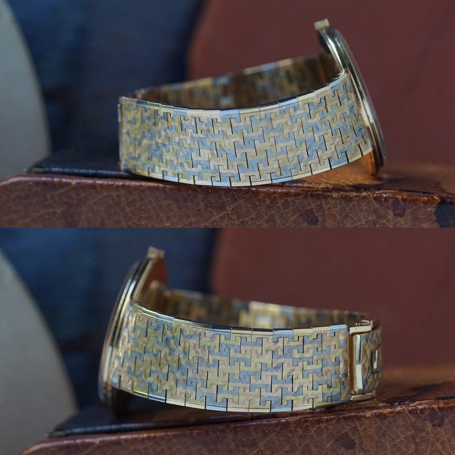 Fabsuisse watch
Fabsuisse vintage
Piaget Rare Ref. 12301 A3 Tricolor 18k Gold 34mm Automatic 1970s
Piaget tricolor gold
Piaget trigold
Piaget rare vintage
Piaget rare 1970 vintage
Piaget rare automatic vintage Piaget 18k gold vintage
Piaget rose gold vintage
Piaget white gold vintage
Piaget gold vintage