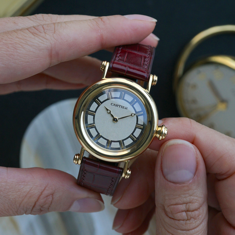 Fabsuisse watch
Fabsuisse vintage 
Fabsuisse watch
Fabsuisse vintage watch
Cartier diabolo diamond
Cartier 1990s
Cartier diabolo diamond rare
Cartier diamond rare
Cartier ladies watch
Cartier women
Cartier diabolo women
Cartier 1461 Cartier small diabolo
Cartier 32 mm diabolo
Cartier diabolo watch