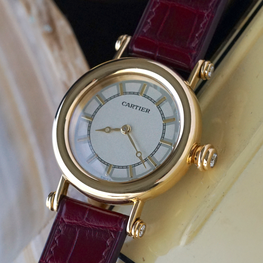 Fabsuisse watch
Fabsuisse vintage 
Fabsuisse watch
Fabsuisse vintage watch
Cartier diabolo diamond
Cartier 1990s
Cartier diabolo diamond rare
Cartier diamond rare
Cartier ladies watch
Cartier women
Cartier diabolo women
Cartier 1461 Cartier small diabolo
Cartier 32 mm diabolo
Cartier diabolo watch