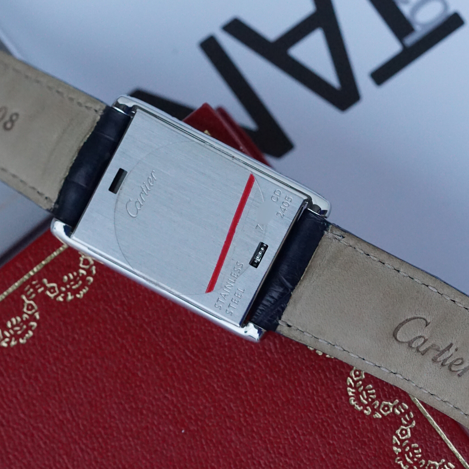 Fabsuisse watch
Fabsuisse vintage
Cartier tank basculante
Cartier basculante
Cartier Tank Basculante 2405 Steel Box Papers Books 2002
