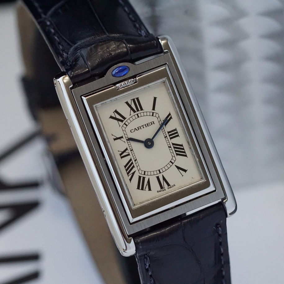 Fabsuisse watch
Fabsuisse vintage
Cartier tank basculante
Cartier basculante
Cartier Tank Basculante 2405 Steel Box Papers Books 2002