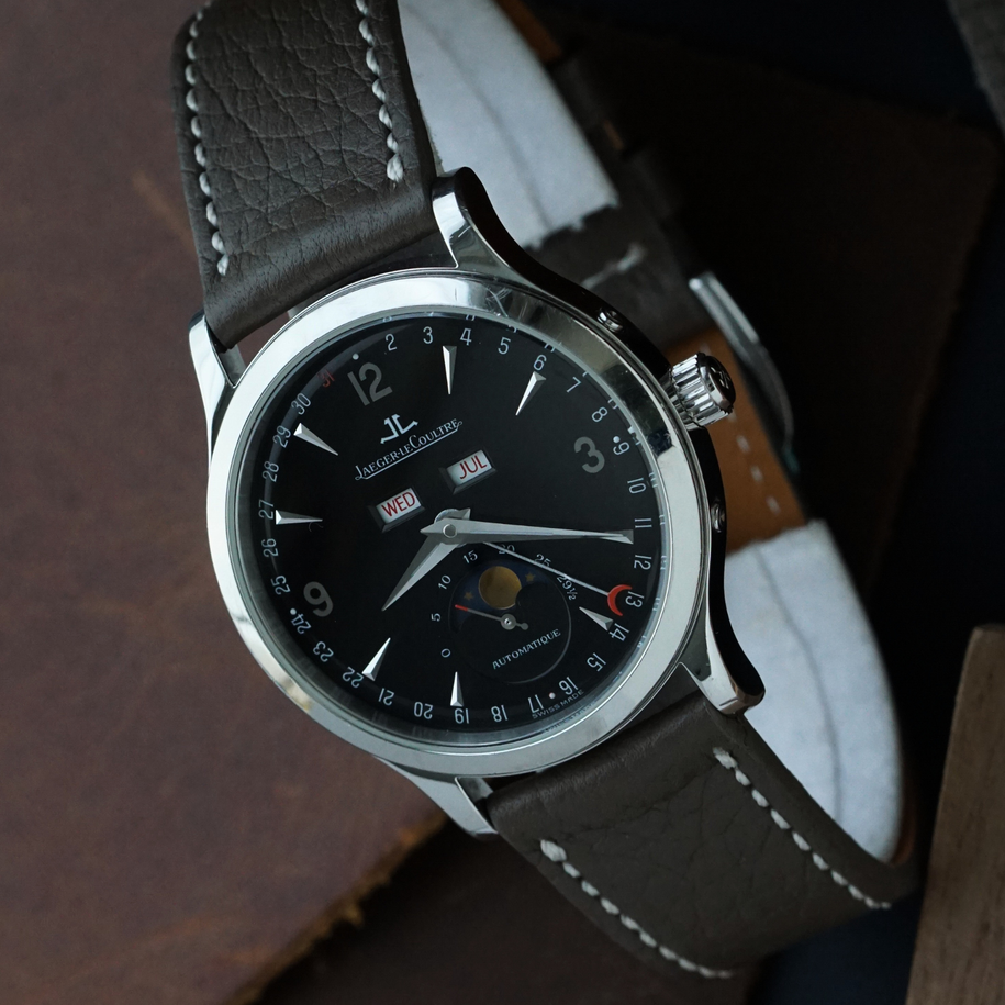 Fabsuisse vintage
Fabsuisse watch
Jaeger LeCoultre master control
Jaeger LeCoultre moon control
Jaeger LeCoultre 140.8.98.S 
Jaeger LeCoultre triple calendar
Jaeger LeCoultre 37mm moon phase