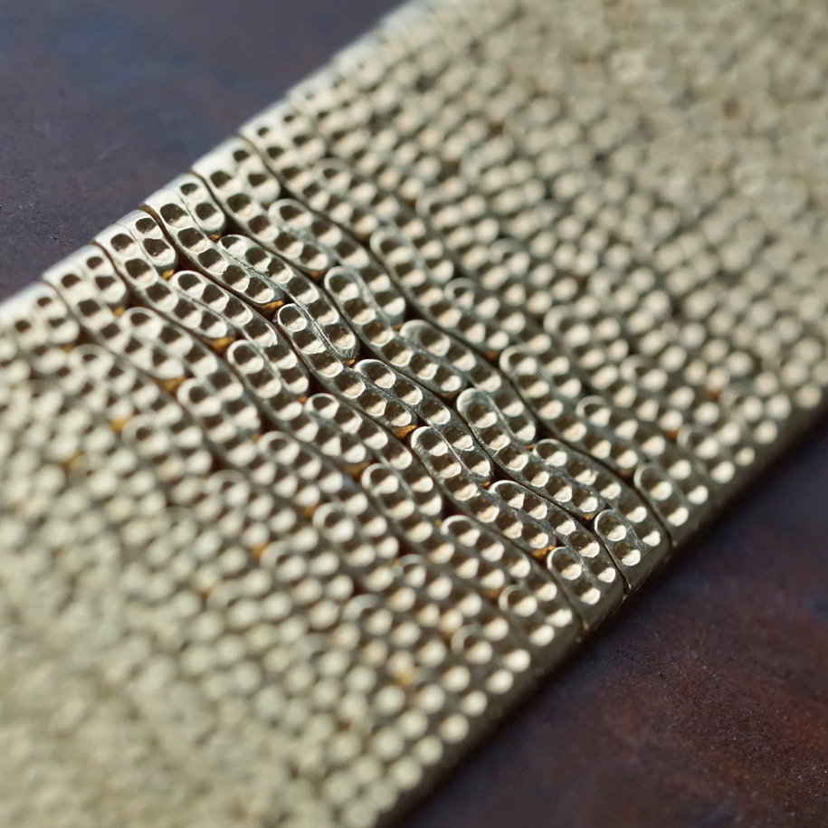 Gerald Genta Skeleton Diamond 18k Yellow Gold Bracelet Watch G209B