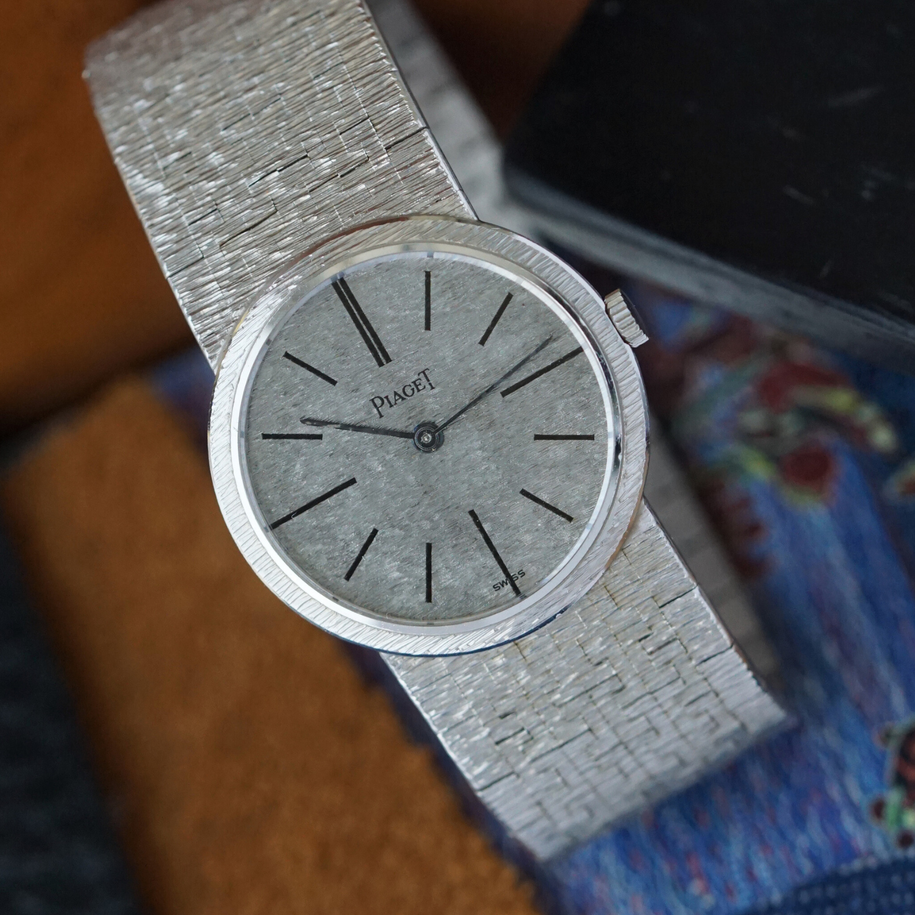 Fabsuisse vintage
Fabsuisse watch
Piaget vintage 1970 
Piaget 18k white gold
Piaget vintage white gold
Piaget bracelet white gold
Piaget 1970s watch
Piaget manual vintage watch
Piaget vintage 18k white gold
Piaget Ultra thin watch
Vintage ultra thin watch
Piaget disco volante watch
Piaget ultra thin watch
Piaget ultra thin vintage watch
Piaget ultra thin vintage watch