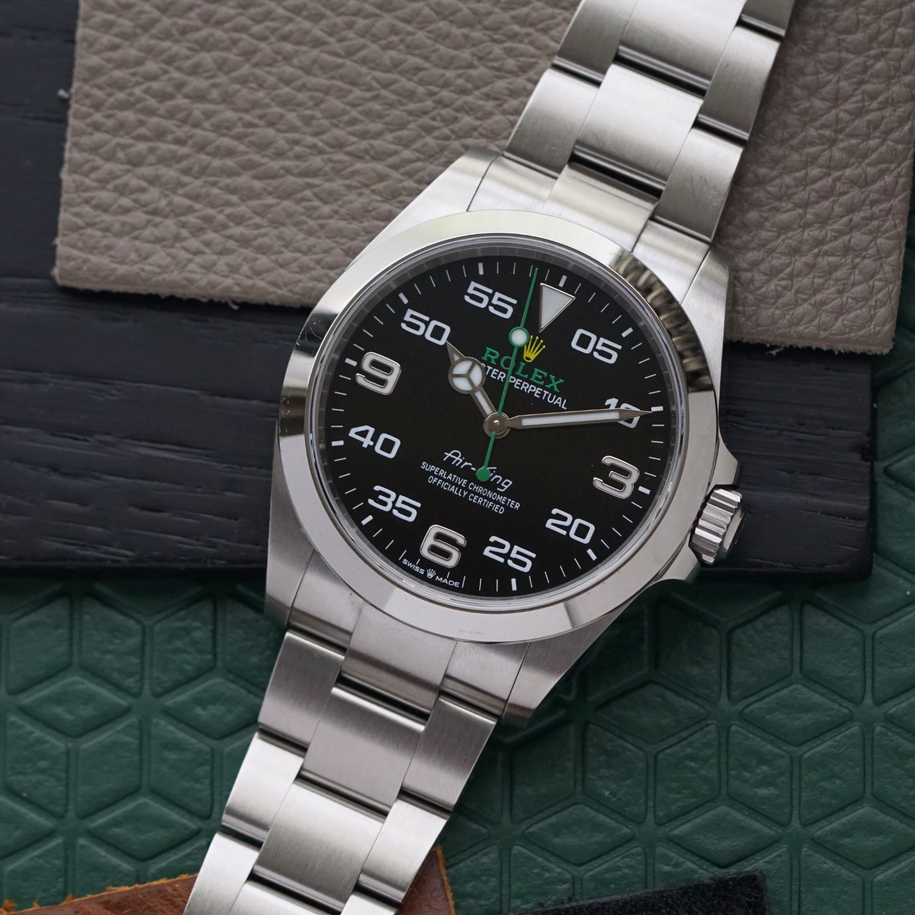 Rolex Air-King 126900 Stainless Steel Black Dial
