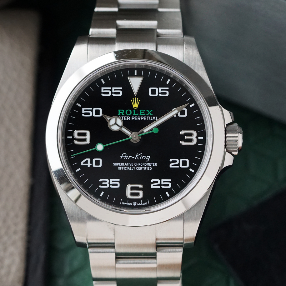 Rolex Air-King 126900 Stainless Steel Black Dial