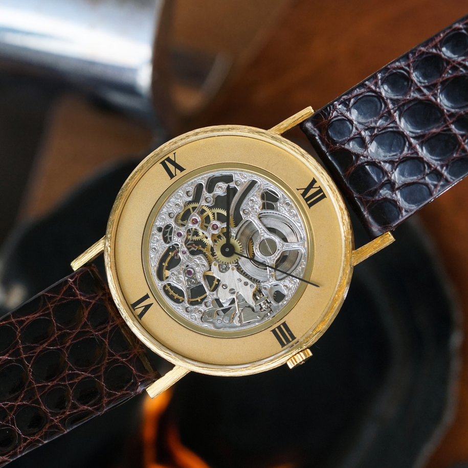 Chopard Vintage Skeleton 18k Gold Two-Tone