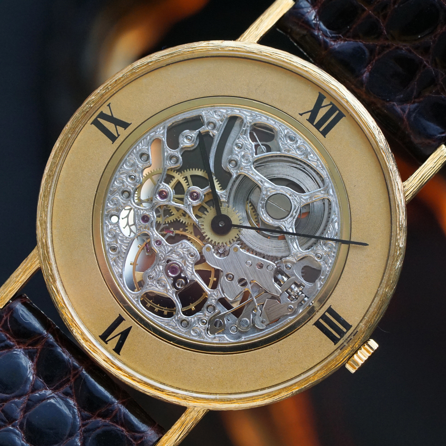 Chopard Vintage Skeleton 18k Gold Two-Tone