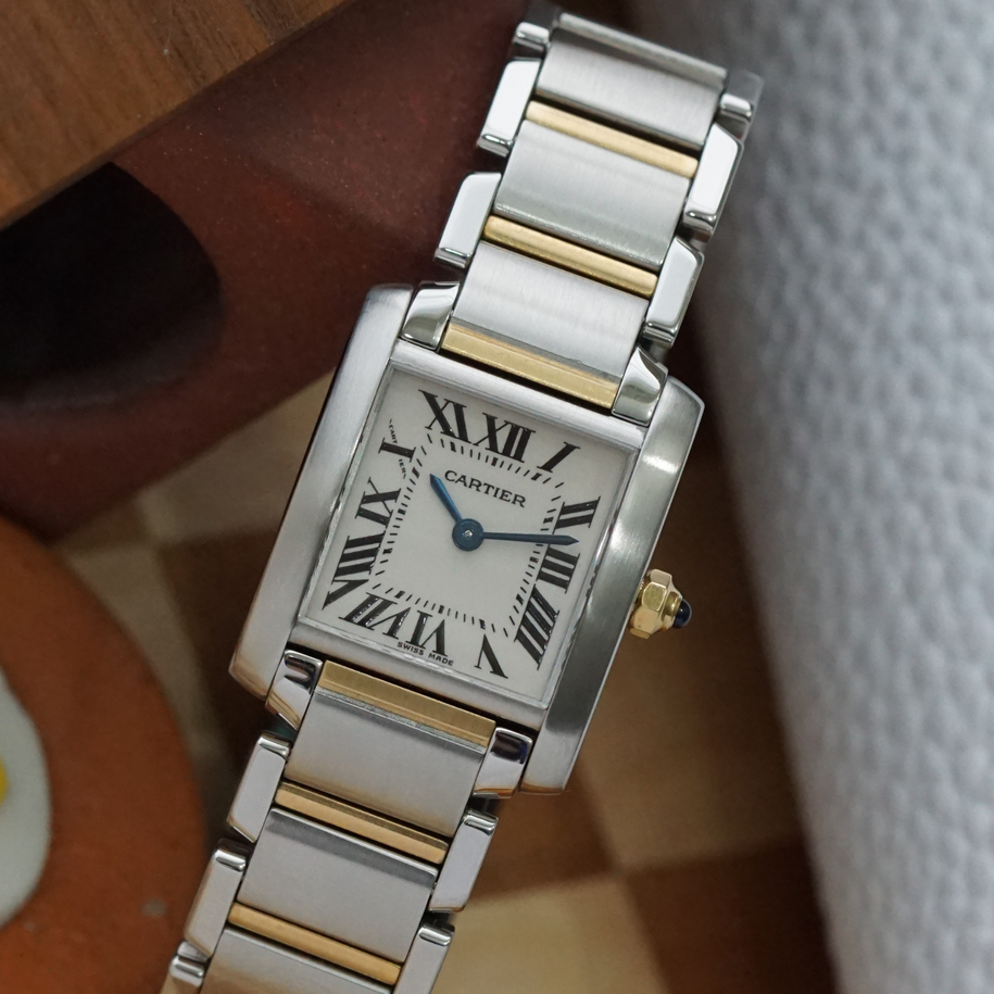 Cartier Tank Française Small Two-Tone