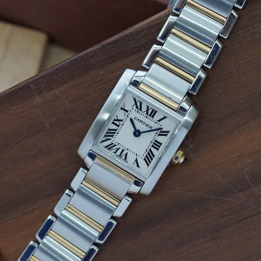 Fabsuisse watch
Fabsuisse vintage
Cartier watch
Cartier tank Française steel gold
Cartier tank Française small 
Cartier tank francaise 18k yellow gold 
Cartier steel gold women’s watch
Cartier gold watch
Cartier tank Française
Cartier W51007Q4
Cartier tf yellow gold
Cartier 18k yellow gold watch
Cartier gold watch
Cartier women
Cartier tank francaise small
Cartier tf W51007Q4
Cartier tf 20mm
Cartier tf women