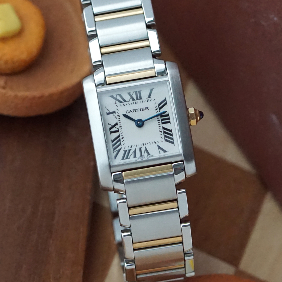 Fabsuisse watch
Fabsuisse vintage
Cartier watch
Cartier tank Française steel gold
Cartier tank Française small 
Cartier tank francaise 18k yellow gold 
Cartier steel gold women’s watch
Cartier gold watch
Cartier tank Française