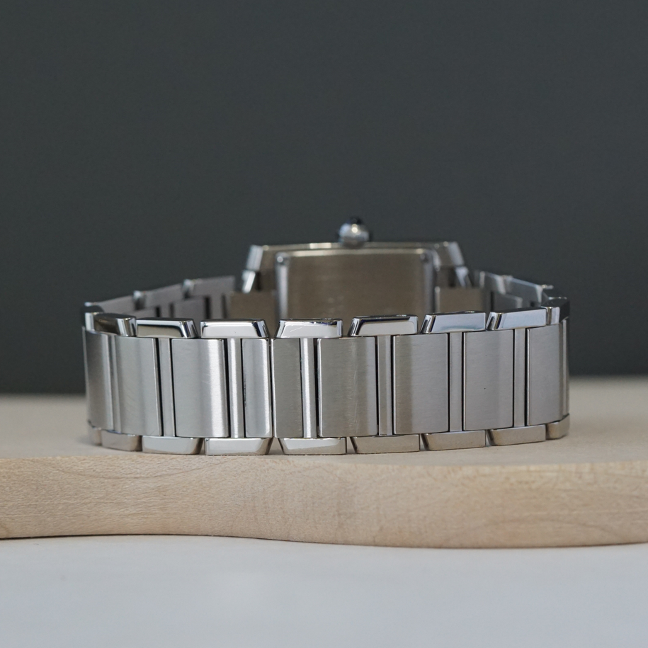 Cartier Tank Française Medium Date Stainless Steel