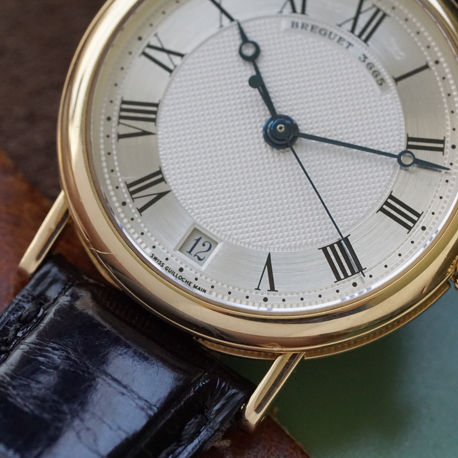 Breguet Classique Guilloche Automatic 18k Yellow Gold