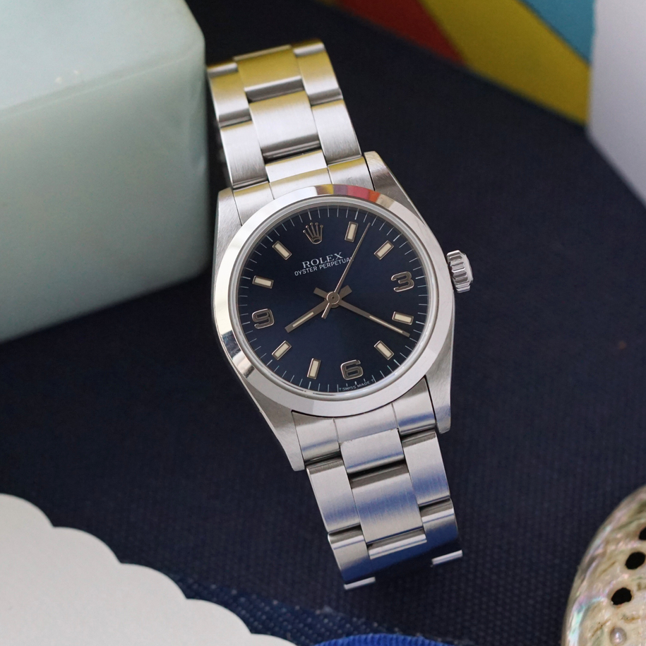 Fabsuisse watch
Fabsuisse vintage
Rolex 67480 oyster perpetual
Rolex explorer like dial
Rolex 31 67480
Rolex steel oyster perpetual 
Rolex oyster perpetual 31 
Rolex oyster perpetual 31 steel