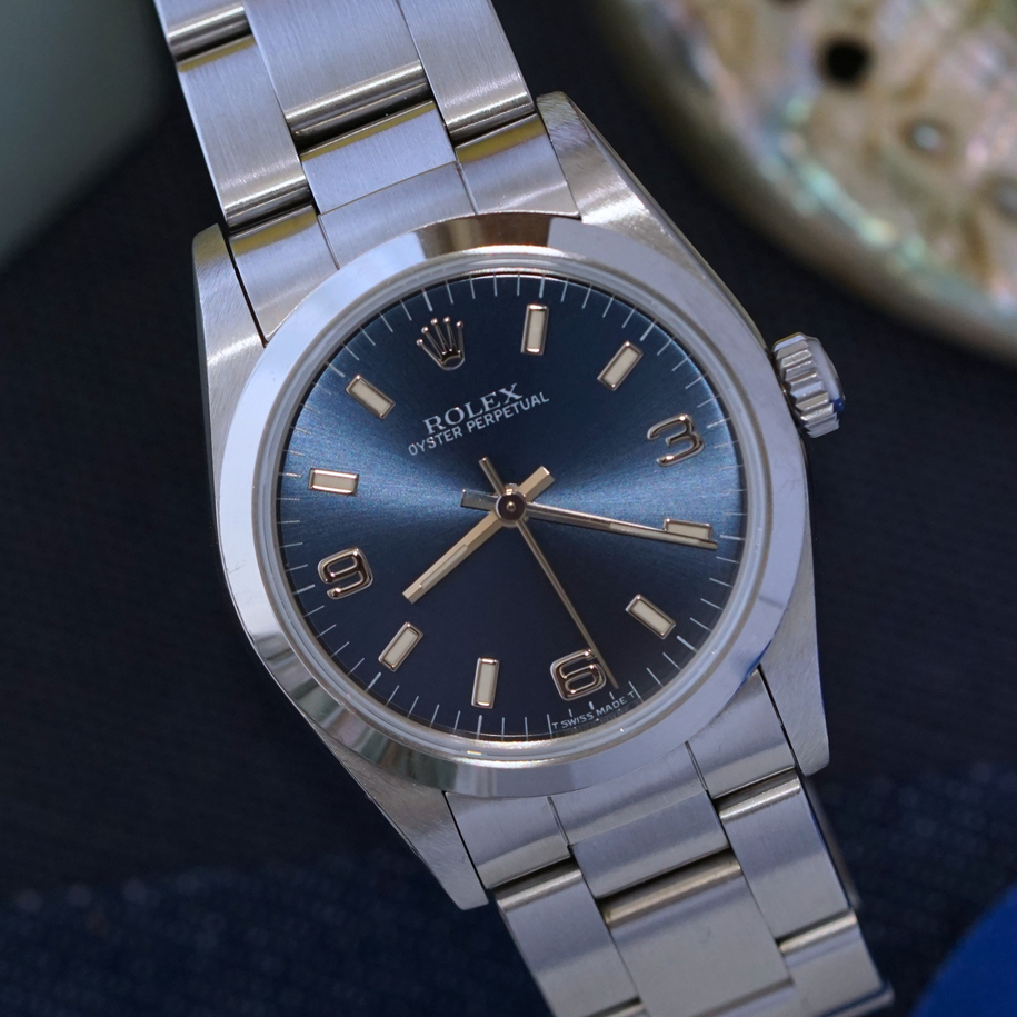 Fabsuisse watch
Fabsuisse vintage
Rolex 67480 oyster perpetual
Rolex explorer like dial
Rolex 31 67480
Rolex steel oyster perpetual 
Rolex oyster perpetual 31 
Rolex oyster perpetual 31 steel