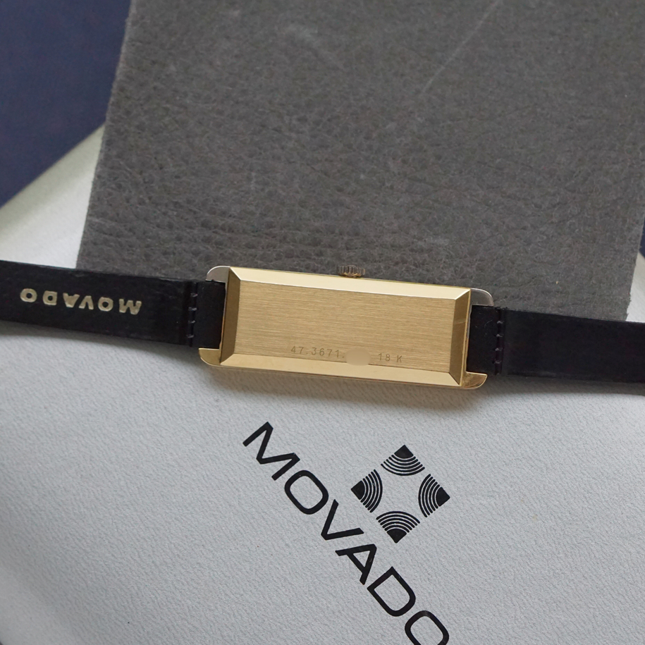 Movado Vintage Mirror Two-Tone 1970
