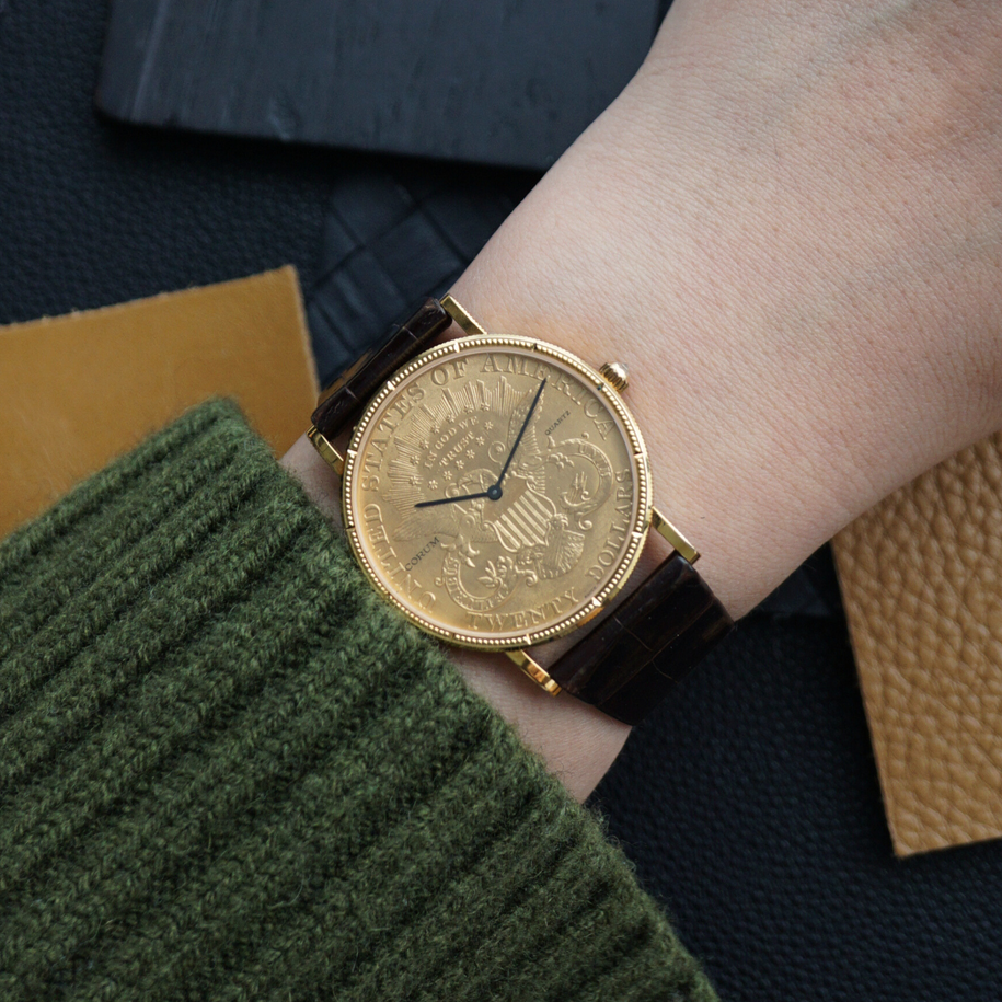 Fabsuisse watch
Fabsuisse vintage
Corum coin watch
Corum 1897 coin watch
Vintage coin watch
1990s corum watch
Corum 1990s coin watch
Corum liberty watch
Liberty watch
1897 liberty watch
Corum $20 watch
Corum 20 dollar watch