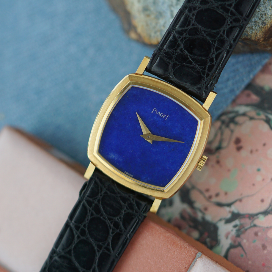Piaget Lapis Small Cushion Yellow Gold Late 1960s