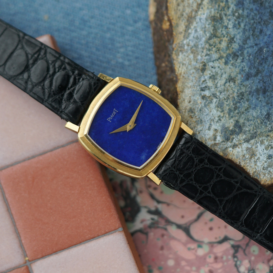 Piaget Lapis Small Cushion Yellow Gold Late 1960s