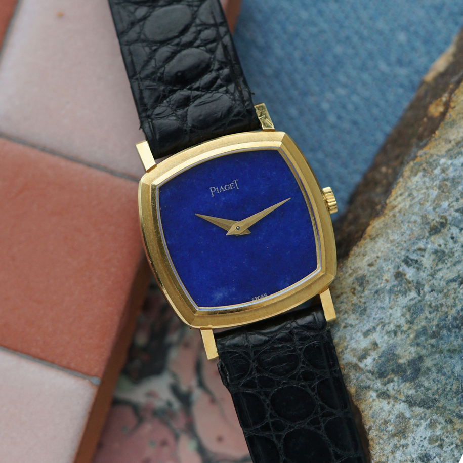 Piaget Lapis Small Cushion Yellow Gold Late 1960s