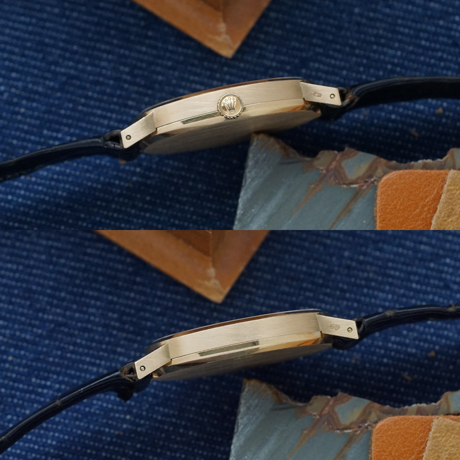 Rolex Vintage Cellini Oval 18k Yellow Gold 1970s